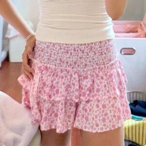 Isabelle-s-cabinet Women's Pink and White Skirt